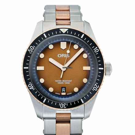  Oris Divers Sixty Five 01 733 7707 4356-07 8 20 17 - Divers Automatic Brown Dial Bronze Men's Watch </h1> 