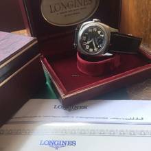 Thumbnail von Longines 3582 Majetek Big Turtle Handaufzug vom 27.12.1948 mit orig. Stammbuchauszug