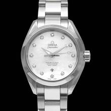 Thumbnail von Omega Seamaster Aqua Terra 231.10.34.20.55.002 - Seamaster Aqua Terra 150M Master Co-Axial 34 mm Automatic White Dial </h1>