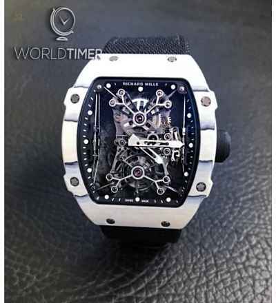 Richard Mille [LIMITED 5 PIECE] RM 27-01 Rafael Nadal Tourbillon White Quartz TPT Limited Edition of 5 Pieces Only!! 限量5支!!  2018 Paper, LIKE NEW CONDITION Watch with Box and Paper Full Set!!