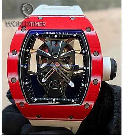 Richard Mille [NEW][LIMITED 18 PIECE] RM 52-06 Mask Red Carbon Tourbillon