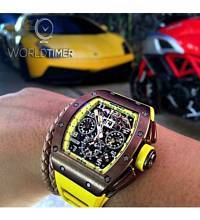 Thumbnail von Richard Mille [2011 MINT][LIMITED 30 PIECE] RM 011 Felipe Massa Yellow "Bronzo"