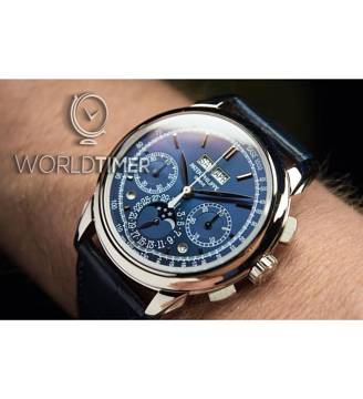 Patek Philippe [NEW] Blue WG Grand Complications Perpetual Calendar Blue Dial 5270G-014 (Retail:HK$1,144,100)