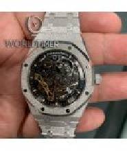 Thumbnail von Audemars Piguet [NEW] Royal Oak 41mm Double Balance Wheel Openworked Frosted White Gold 15407BC