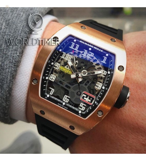 Richard Mille [NEW] RM 029 Rose Gold Automatic (Retail:HK$ 744,000)