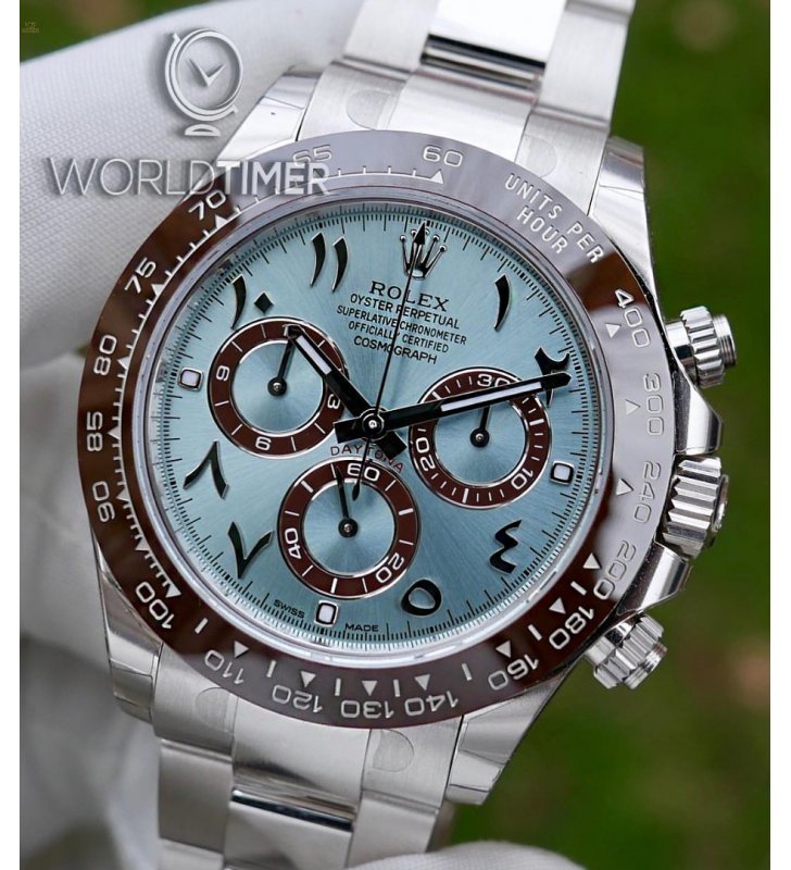 Rolex [NEW] Oyster Perpetual Cosmograph Ice Blue Daytona 116506 Middle East Edition
