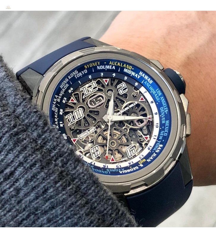 Richard Mille [NEW][全新] RM 63-02 World Timer Titanium Automatic