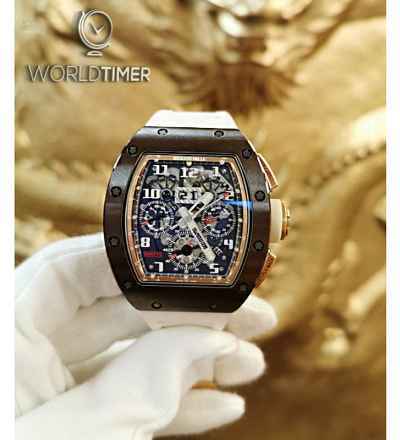 Richard Mille [2016 USED] RM 011 Asia Boutique Brown Ceramic Limited by Milleaholic Flyback Chronograph