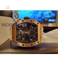 Thumbnail von RICHARD MILLE [NEW] RM 11-02 ROSE GOLD GMT FLYBACK CHRONOGRAPH DUAL TIME ZONE