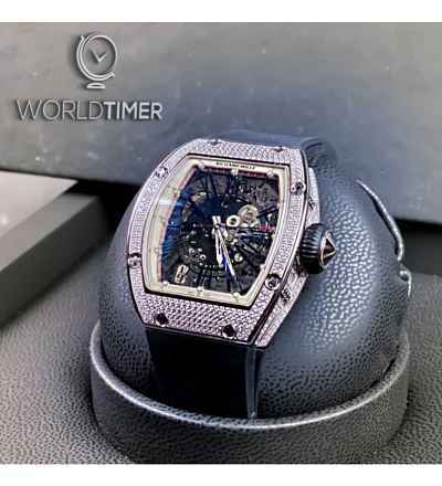 Richard Mille [2013 MINT] RM 023 White Gold Full Set Diamonds