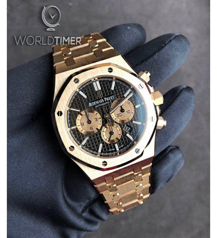 Audemars Piguet [NEW] Royal Oak Chronograph 26331OR.OO.1220OR.02 Brown Dial Watch