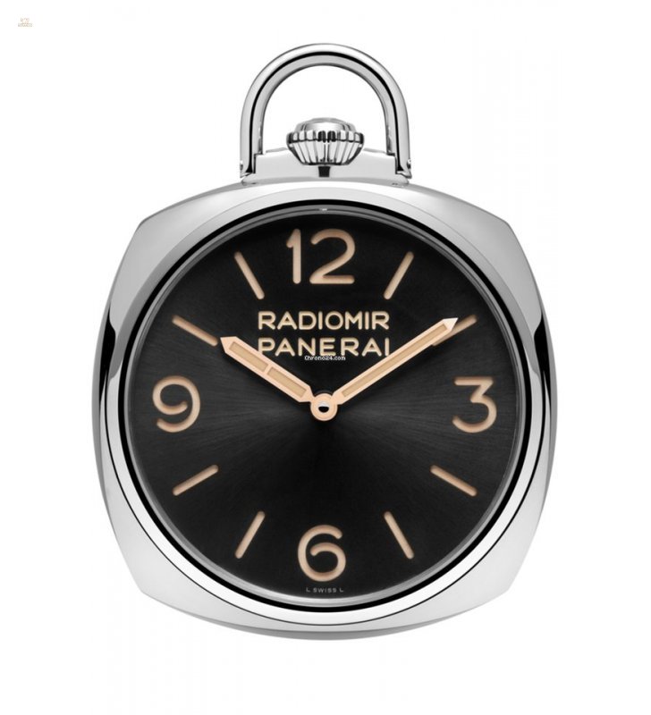 PANERAI [NEW] POCKET WATCH 3 DAYS ORO BIANCO 50mm PAM 529 (Retail:HK$510,300)