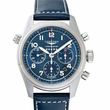  Longines Spirit L38204930 - Spirit Chronograph Stainless Steel Automatic Blue Dial Men's Watch </h1> 