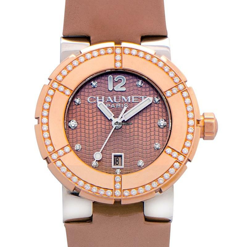 Chaumet Class One W17321-33P - Class One Ladies Watch 33mm / Leather </h1>