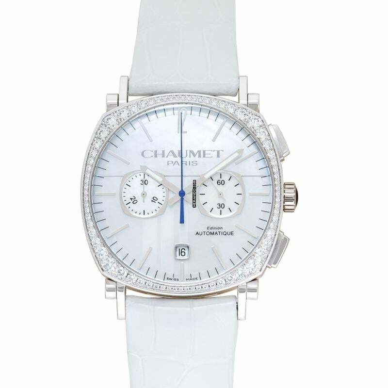 Chaumet Dandy W11191-30G - Dandy Automatic White Dial 18kt White Gold Unisex Watch </h1>