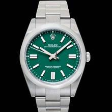 Thumbnail von Rolex Oyster Perpetual 41 124300-0005 - Oyster Perpetual 41 Automatic Green Dial Men's Watch </h1>
