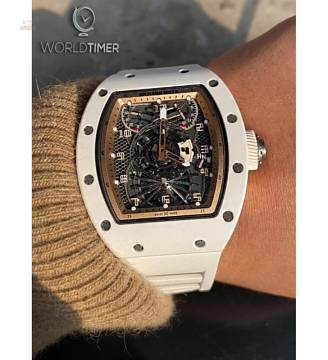 Richard Mille [NEW][LIMITED 5 PIECE] RM 022 Tourbillon Aerodyne Dual Time Zone Watch