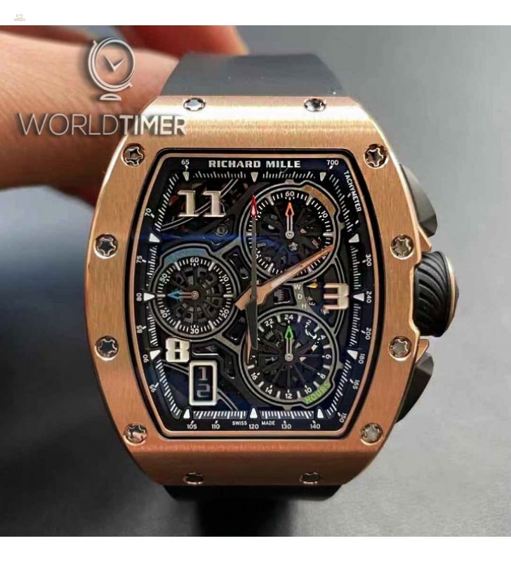 Richard Mille [NEW] RM 72-01 Rose Gold 'Lifestyle' Flyback Chronograph