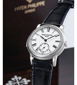 Patek Philippe [MINT 2007'] Minute Repeater White Dial 5078P-001