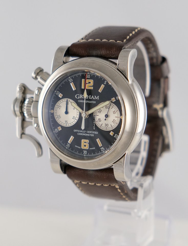 Graham Chronofighter Chronograph Left Hand