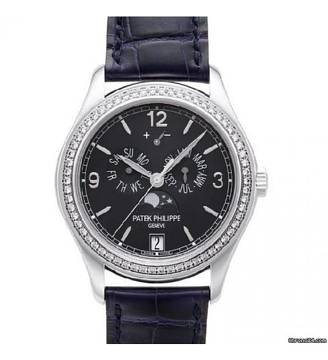 Patek Philippe [NEW] Complications Annual Calendar 5147G-001 Blue Dial White Gold Diamond (Retail:HK$371,800) 