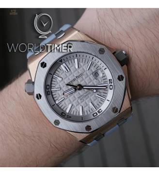 Audemars Piguet [NEW][LIMITED 500 PC] Royal Oak Offshore Diver Rose Gold 15711OI.OO.A006CA.01