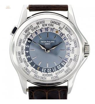 Patek Philippe [MINT 2005'] 5110P-001 World Time Platinum