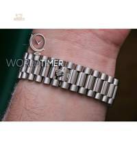 Thumbnail von Rolex [NEW] Day-Date 40mm White Gold 228239 Meteorite Dial Diamond Index Mens Watch