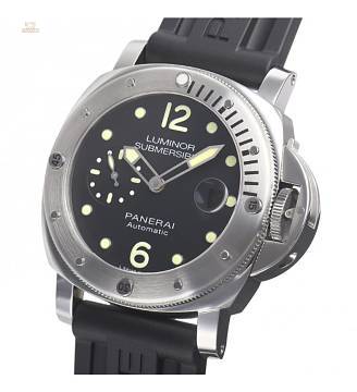 PANERAI NEW-全新 PAM01024 LUMINOR SUBMERSIBLE AUTOMATIC ACCIAIO (Retail:HK$54,400)