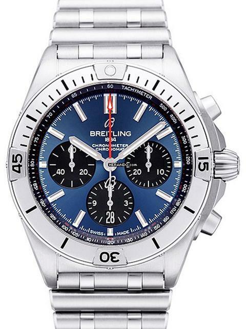 Breitling Chronomat 42 B01 42 Chronograph AB0134101C1A1 Blau </h1>