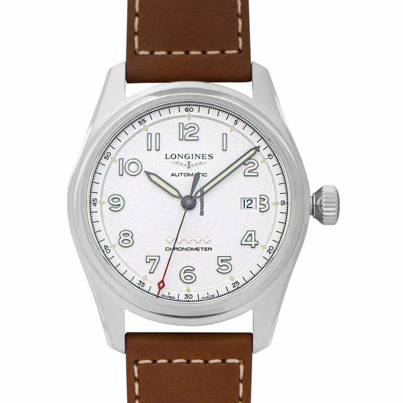 Longines Spirit L38114732 - Spirit Stainless Steel Automatic Silver Dial Men's Watch </h1>