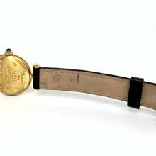 Thumbnail von Cartier VERMEIL COLISÈE Quartz 24mm GP Diamond Watch </h1>