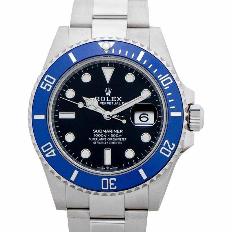 Rolex Submariner Date 126619LB-0003 - Submariner Automatic Black Dial Blue Bezel Chronometer Men's Watch </h1>