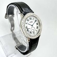 Thumbnail von Cartier RONDE 32mm Silver Watch 1.33TCW DIAMOND Watch </h1>