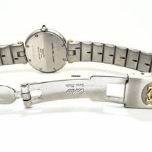 Thumbnail von Cartier Santos Ronde 27mm 2 Tone 0.39TCW DIAMOND Watch  </h1>