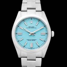 Thumbnail von Rolex Oyster Perpetual 41 124300-0006 - Oyster Perpetual 41 Automatic Turquoise Blue Dial Men's Watch </h1>