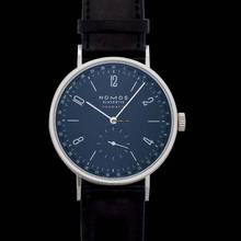 Thumbnail von NOMOS Tangente Neomatik 182 - Tangente Neomatik 41 Update Midnight Blue Automatic Blue Dial 40.5mm Men's Watch </h1>