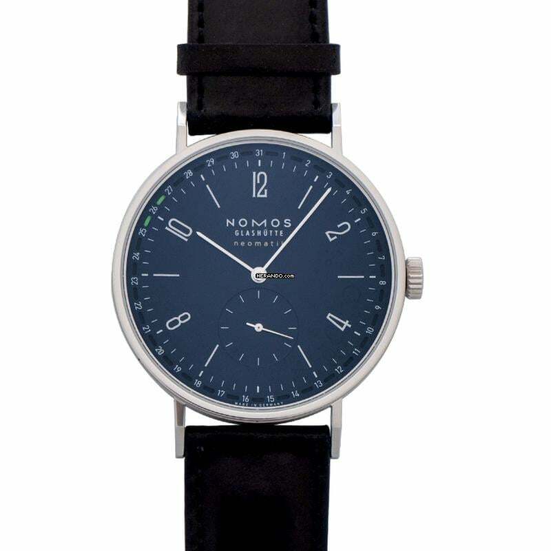 NOMOS Tangente Neomatik 182 - Tangente Neomatik 41 Update Midnight Blue Automatic Blue Dial 40.5mm Men's Watch </h1>