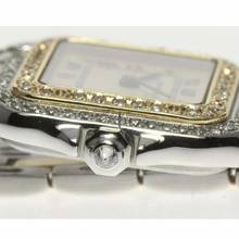 Thumbnail von Cartier Panthère 23mm 2 Row Gold 0.90TCW DIAMOND Watch </h1>
