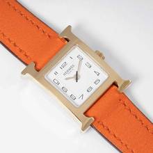 Thumbnail von Hermès Heure H HH1.101 - Heure H Quartz White Dial Stainless Steel Ladies Watch </h1>