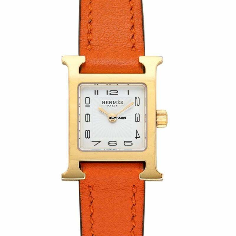 Hermès Heure H HH1.101 - Heure H Quartz White Dial Stainless Steel Ladies Watch </h1>