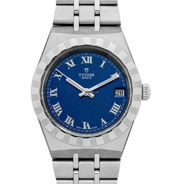  Tudor Royal 28400-0006 - Royal 34mm Steel Case Blue Dial </h1> 
