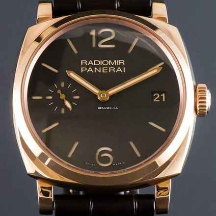  Panerai Radiomir 1940 3 Days Oro Rosso 47mm 