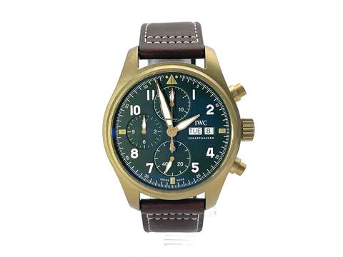  IWC Fliegeruhr Spitfire Chronograph Pilot's Watch Chronograph Spitfire IW387902 Bronze  