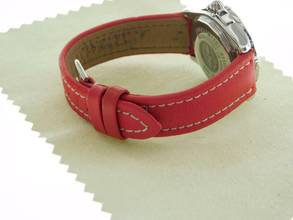 Thumbnail von Breitling Galactic 32 Cockpit Lady / Galactic 32 mit Diamantzifferblatt und neuem original Lederband </h1>