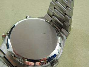 Thumbnail von Heuer Daytona Chronograph Cal.12 Vintage 39mm mit original Stahlband Datum </h1>