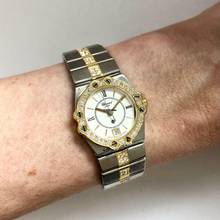 Thumbnail von Chopard St. Moritz Quartz 24mm 18K Yellow Gold & Steel Watch 1.41TCW Diamonds </h1>