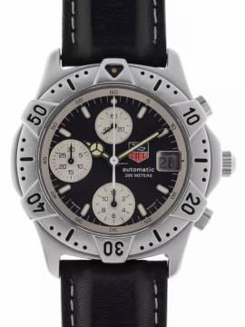  TAG Heuer Gents Automatic Chronograph Wristwatch Automatic 200 meters </h1> 