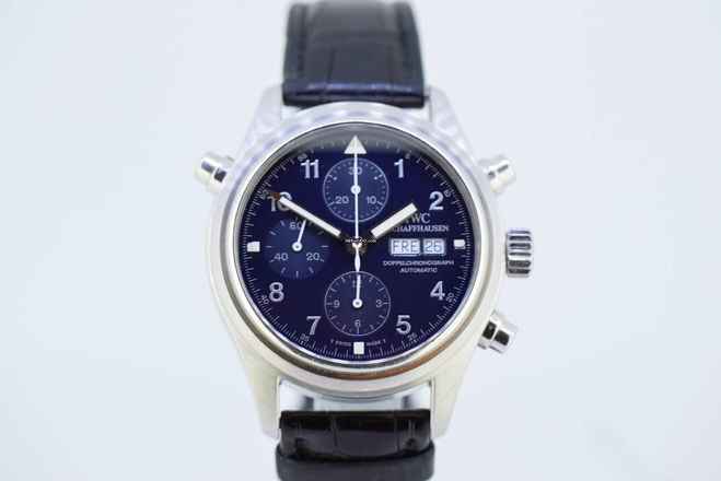  IWC Fliegeruhr Doppelchronograph Pilot PLATIN LIM T </h1> 