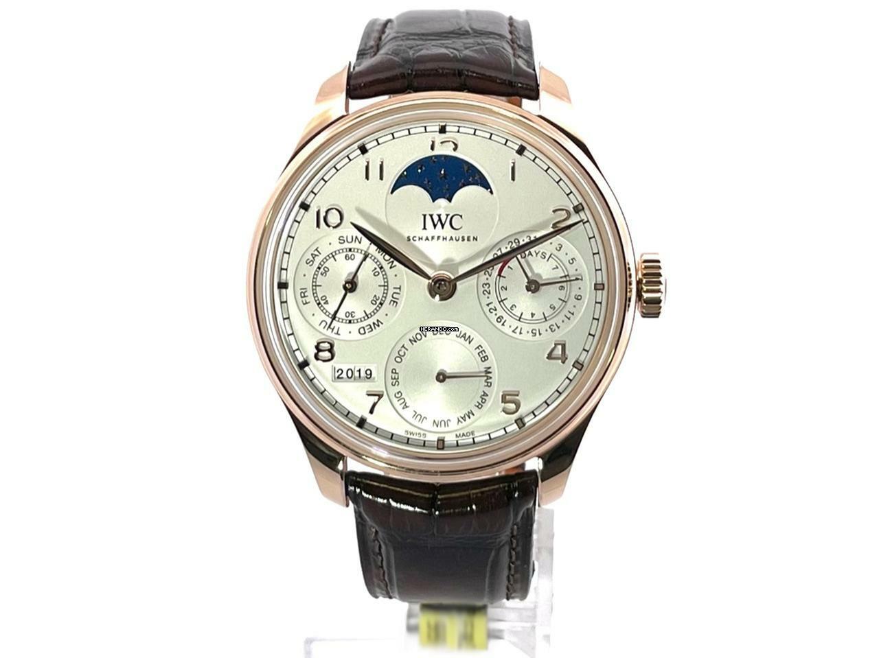 IWC Portugieser Ewiger Kalender Perpetual Calendar Rotgold Ref. IW503302 </h1>